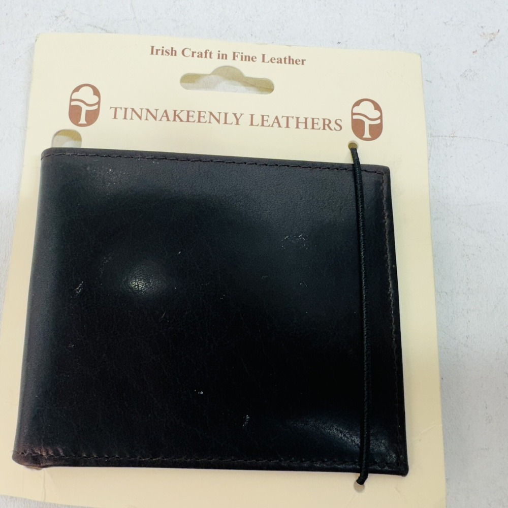 Brown Leather Wallet by Tinnakeenly Leathers - TK109